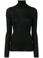 Tom Ford Ribbed Roll Neck Pullover - Black