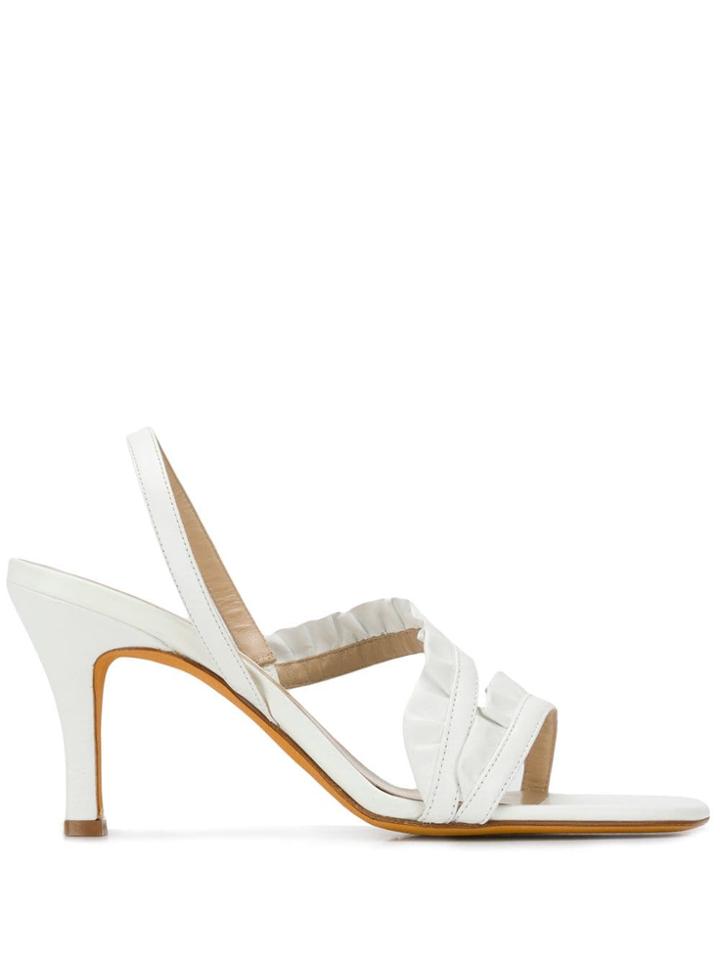 Maryam Nassir Zadeh Estrella Sandals - White