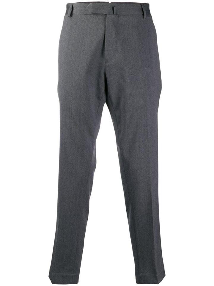 Dell'oglio Tailored Cropped Trousers - Grey