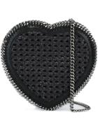 Stella Mccartney Heart Crossbody Bag, Women's, Black