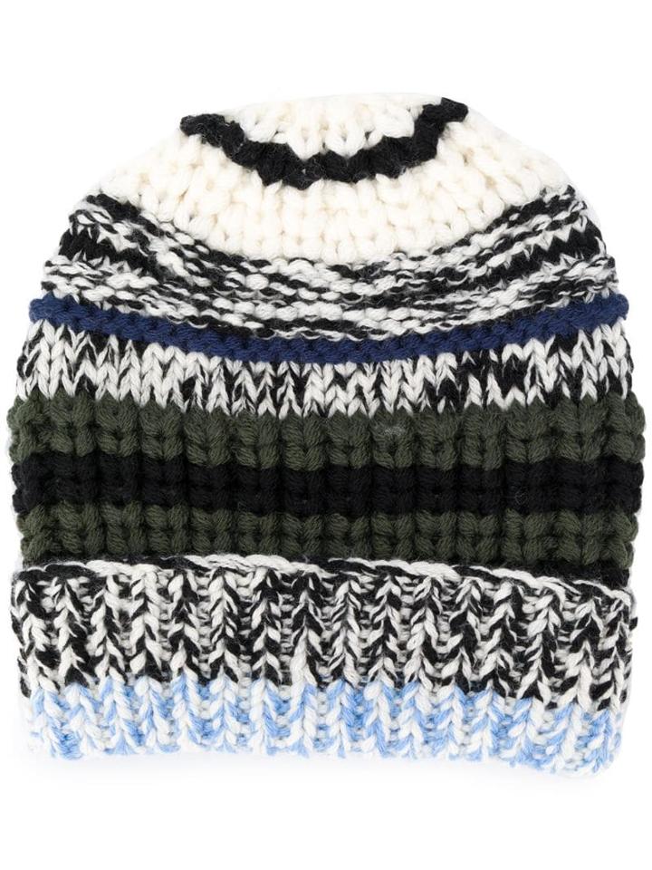 Sonia Rykiel Knitted Beanie - Black