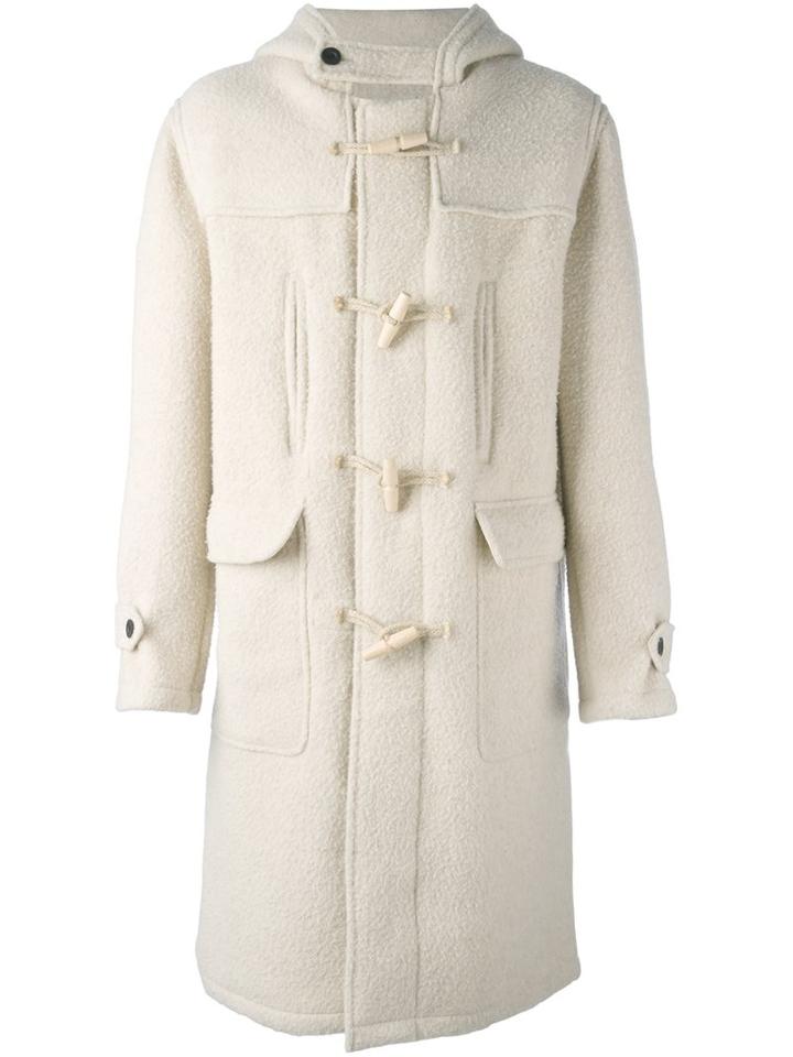 Our Legacy Extended Duffle Coat, Men's, Size: Small, Nude/neutrals, Polyester/wool