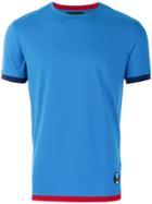 Prada Contrast Trim T-shirt - Blue