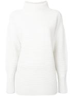 Victoria Victoria Beckham Rib Knit Sweater - White