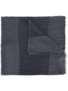 Faliero Sarti Contrast Scarf, Women's, Grey, Silk/modal