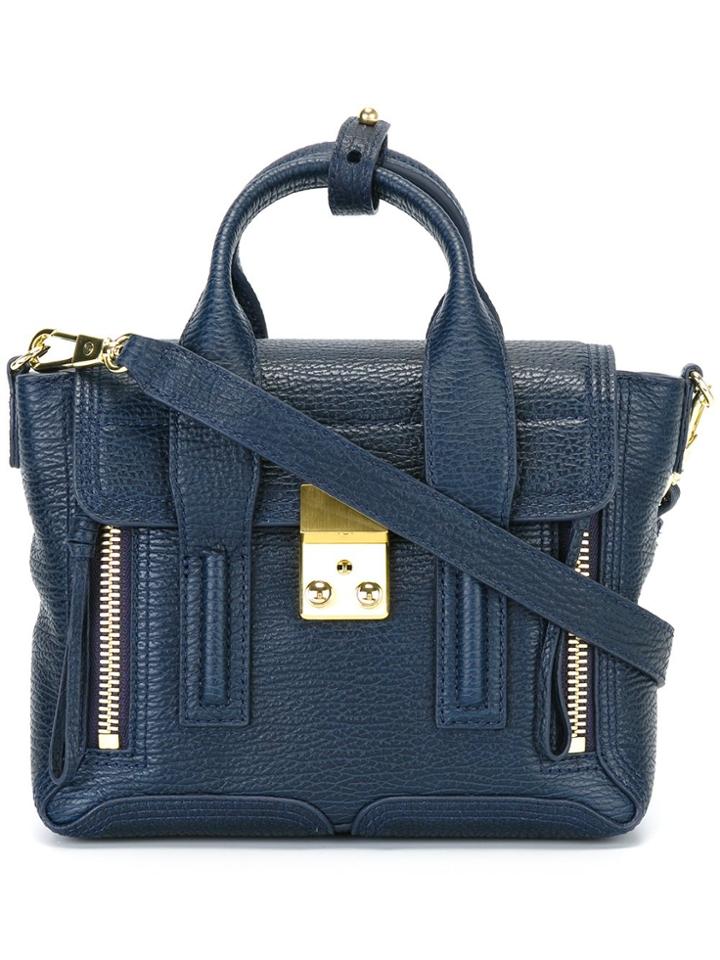 3.1 Phillip Lim Mini Pashli Satchel - Blue
