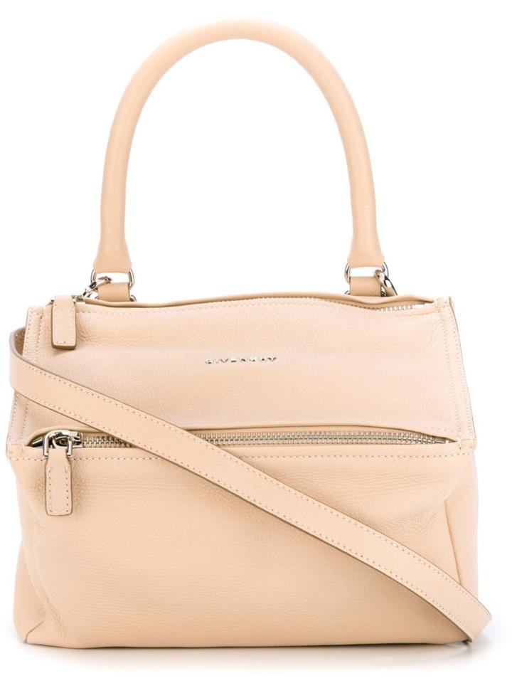 Givenchy Small Pandora Tote, Women's, Nude/neutrals, Goat Skin