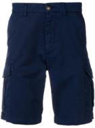 Eleventy Slim-fit Cargo Shorts - Blue