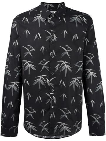 Ps By Paul Smith Bambu Print Shirt, Men's, Size: Xl, Black, Cotton