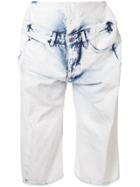 Y/project Pop-up Denim Shorts - Blue