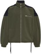 Y / Project Double Shoulder Fleece Jacket - Green