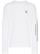 Calvin Klein Jeans Est. 1978 Ok Long Sleeved T-shirt - White