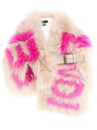 Fendi Contrast Collar With Logo - Pink