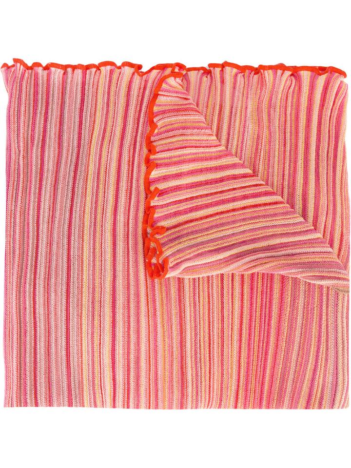 M Missoni - Ribbed Knit Scarf - Women - Cotton/polyamide - One Size, Women's, Cotton/polyamide