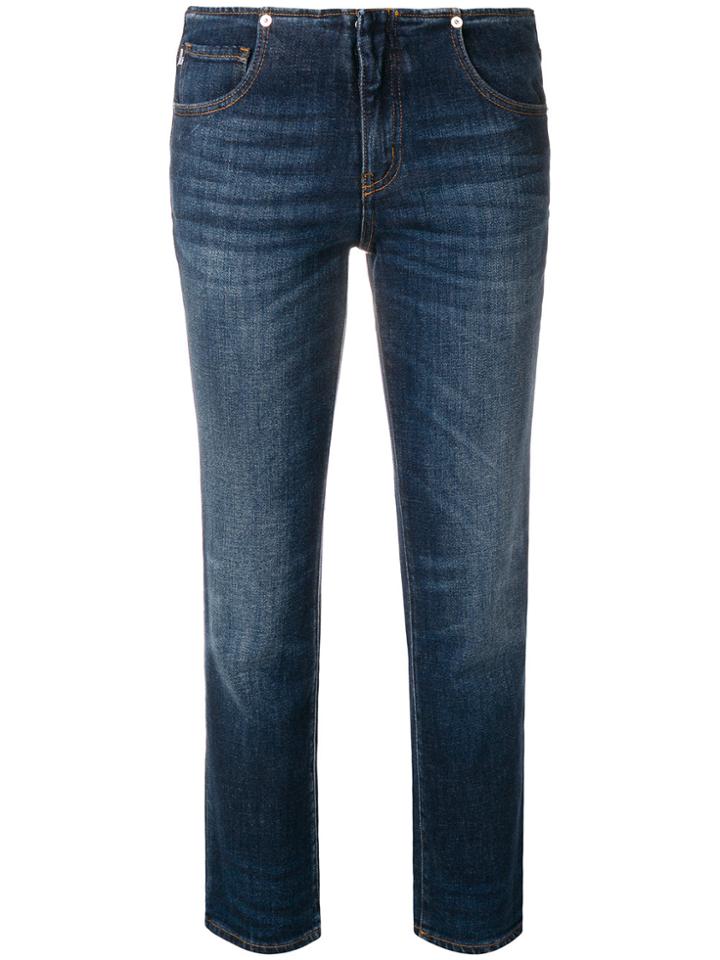 Love Moschino Mid Rise Jeans - Blue