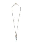 Holzpuppe Kyanite Bone Pendant - Silver