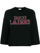 Red Valentino Bed Ladies Jumper - Black