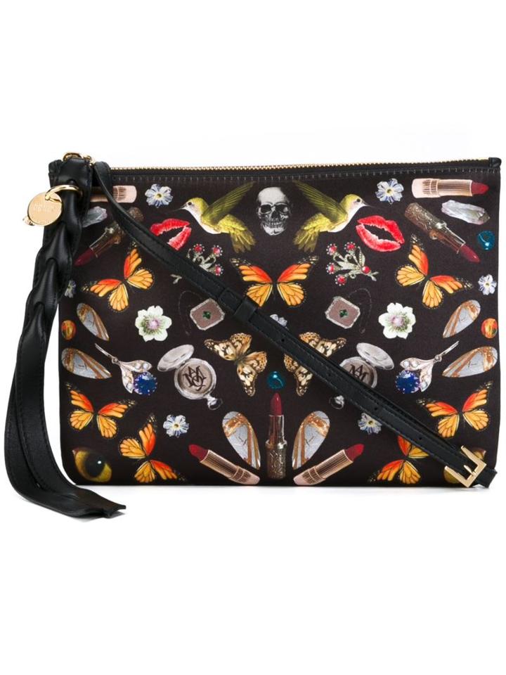 Alexander Mcqueen 'obesssion' Print Shoulder Bag