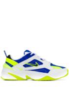 Nike Nike Av4789 105 Wht Blk Blue Leather/fur/exotic Skins->leather -
