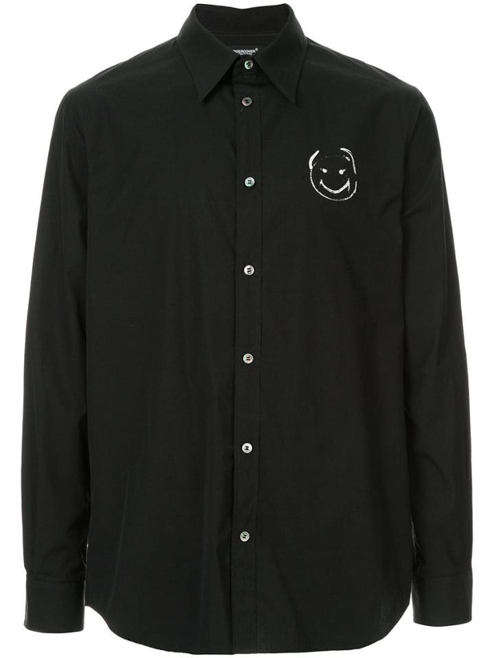 Undercover Black Printed Shirt