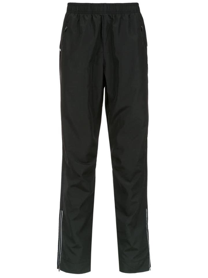 Track & Field Straight Fit Trousers - Black