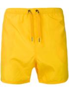 Neil Barrett Swim Shorts - Yellow & Orange