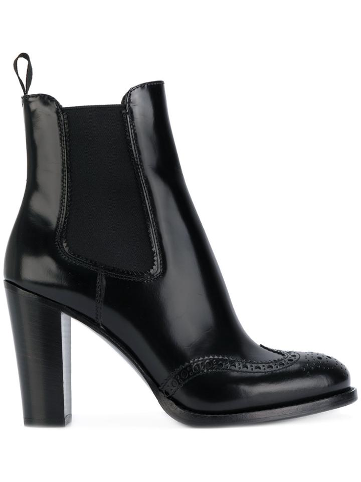 Church's Heeled Chelsea Boots - Black