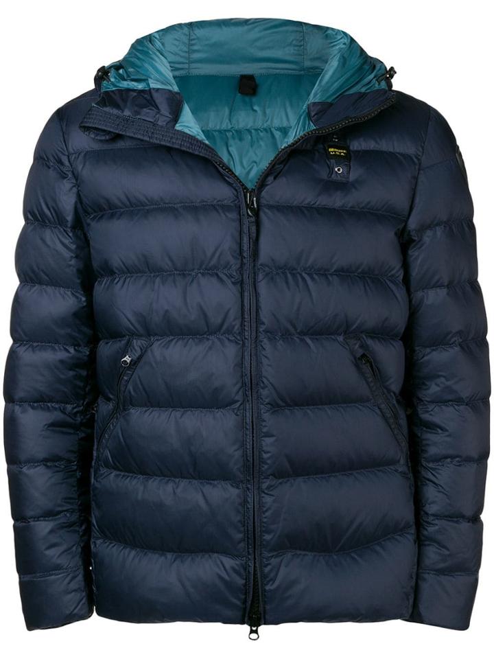 Blauer Short Padded Jacket - Blue