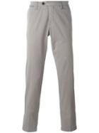 Eleventy Tapered Trousers, Men's, Size: 34, Grey, Cotton/elastodiene