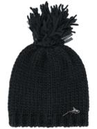 Patrizia Pepe Knitted Beanie - Black