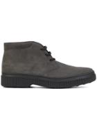 Tod's Lace Up Boots - Grey