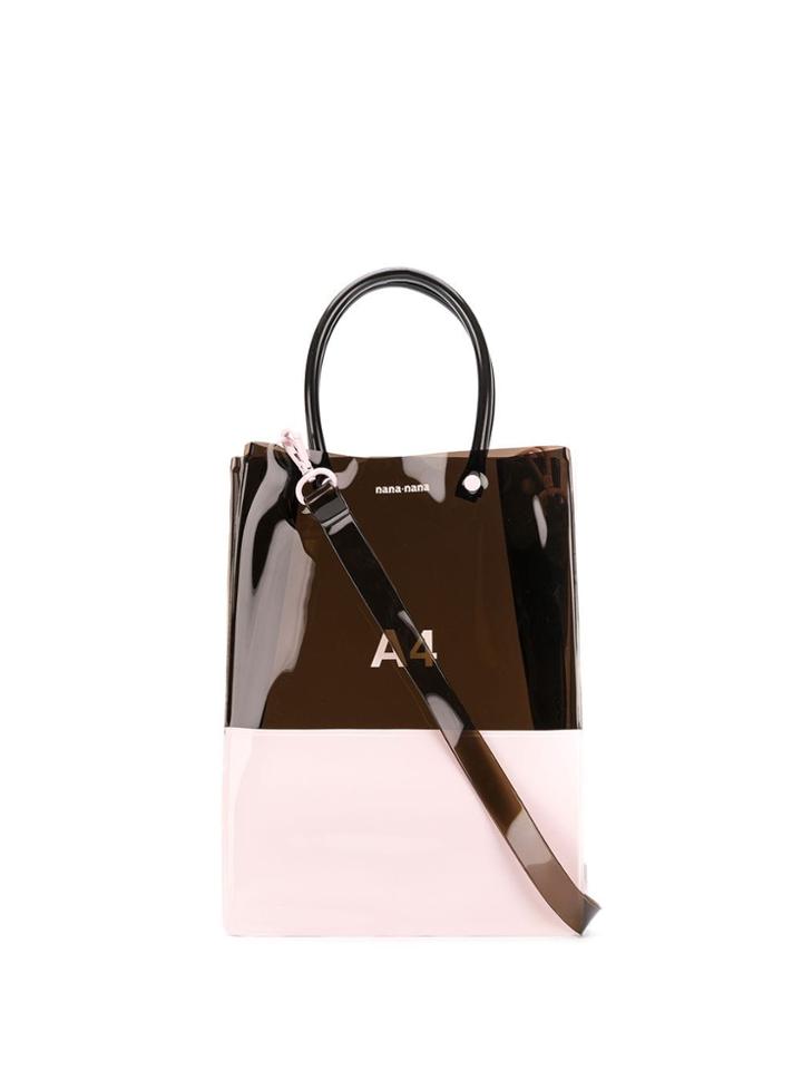 Nana-nana A4 Tote Bag - Black
