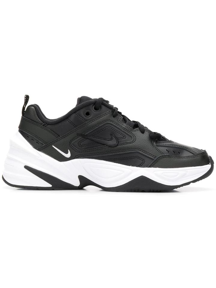 Nike M2k Tekno Low Top Trainers - Black