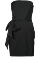 Milly Sleeveless Wrap Dress - Black