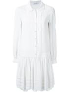 Philosophy Di Lorenzo Serafini Pleated Shirt Dress - White