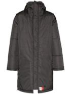 Martine Rose Wenger Padded Nylon Parka - Grey