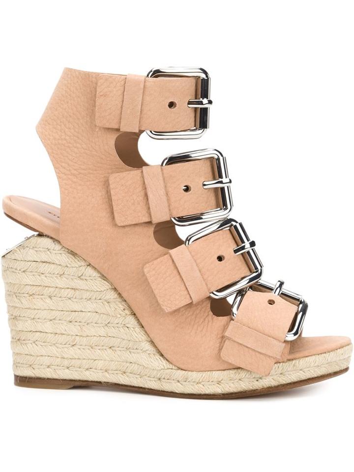 Alexander Wang Jo Sandals, Women's, Size: 38, Nude/neutrals, Leather