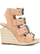 Alexander Wang Jo Sandals, Women's, Size: 38, Nude/neutrals, Leather