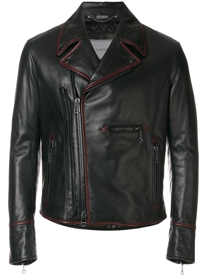 Lanvin Biker Jacket - Brown