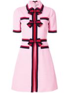 Gucci Bow Detailed Dress - Pink
