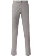 Incotex - Chino Trousers - Men - Cotton/spandex/elastane - 52, Grey, Cotton/spandex/elastane