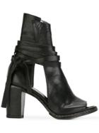 Measponte Lace-up Sandals - Black
