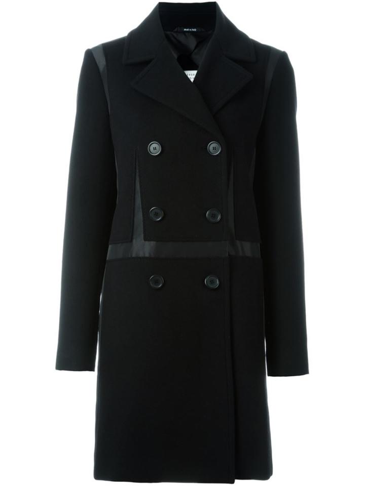 Maison Margiela Contrast Panel Coat
