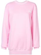 Fiorucci Logo Printed Sweatshirt - Pink