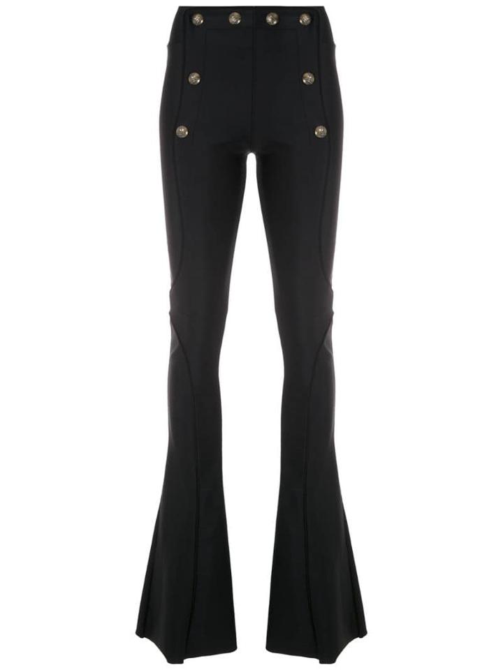Andrea Bogosian Calça Flare Push Ab - Black
