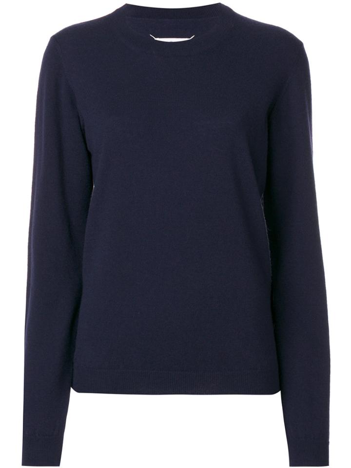 Maison Margiela Classic Sweater - Blue