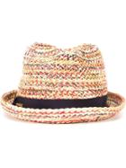 Dsquared2 Straw Hat, Men's, Size: M, Nude/neutrals, Cotton/viscose