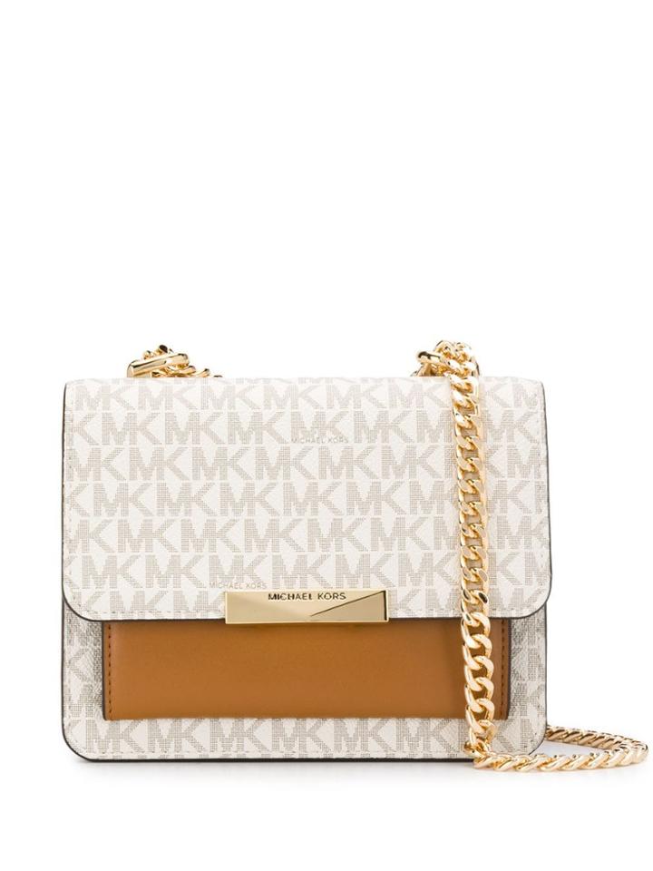 Michael Michael Kors Jade Extra-small Logo Crossbody Bag - Brown