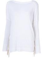 Derek Lam 10 Crosby Crossover Fringed Jumper