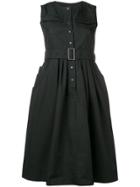 Dice Kayek Belted Midi Dress - Black